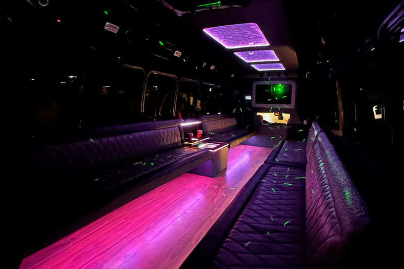 30 Passenger Party Bus thumbnail 2