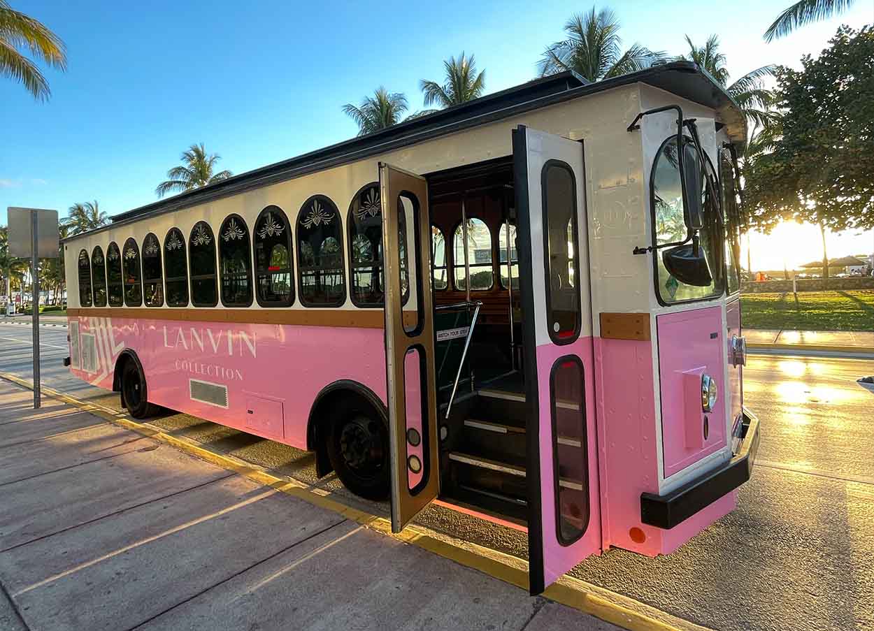 Lanvin Trolley Branding Activation