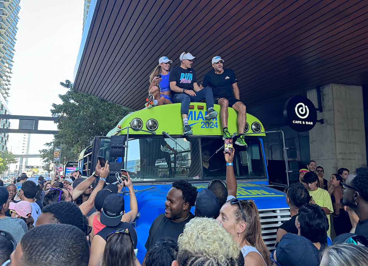Nike Miami Marathon Crowd Activation